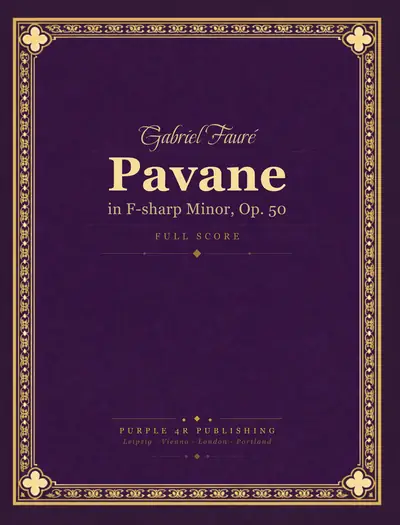Cover of Gabriel Fauré — Pavane