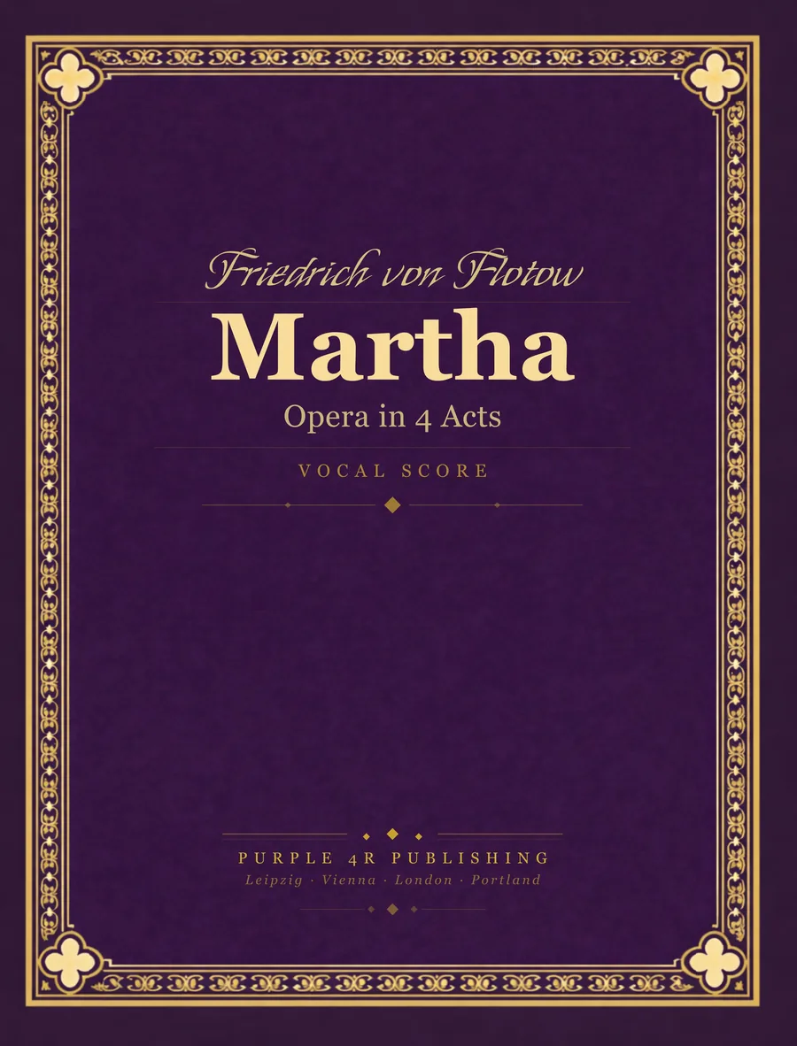Cover of Friedrich von Flotow — Martha