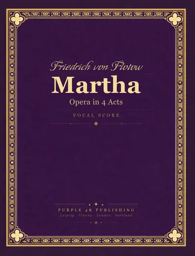 Cover of Friedrich von Flotow — Martha