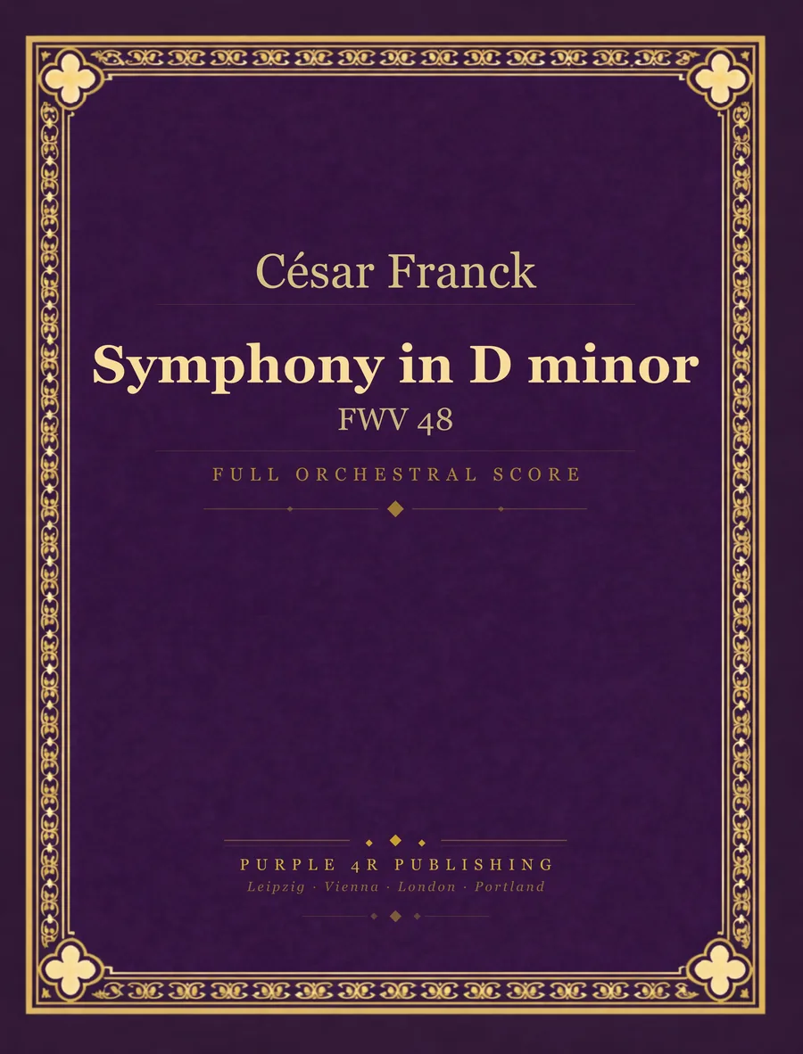 Cover of César Franck — Symphony in D minor