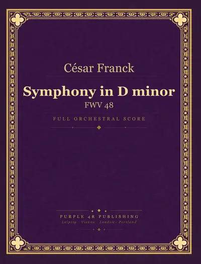 Cover of César Franck — Symphony in D minor