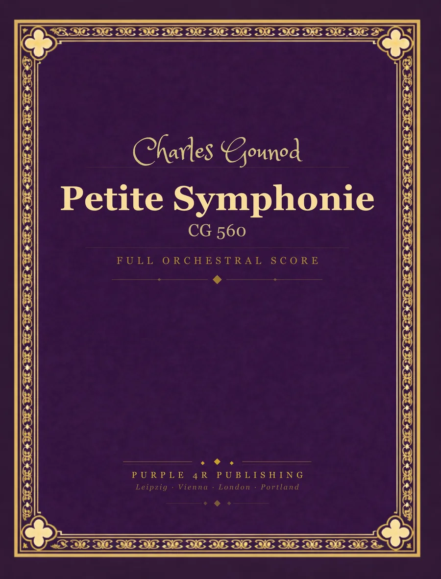 Cover of Charles Gounod — Petite Symphonie
