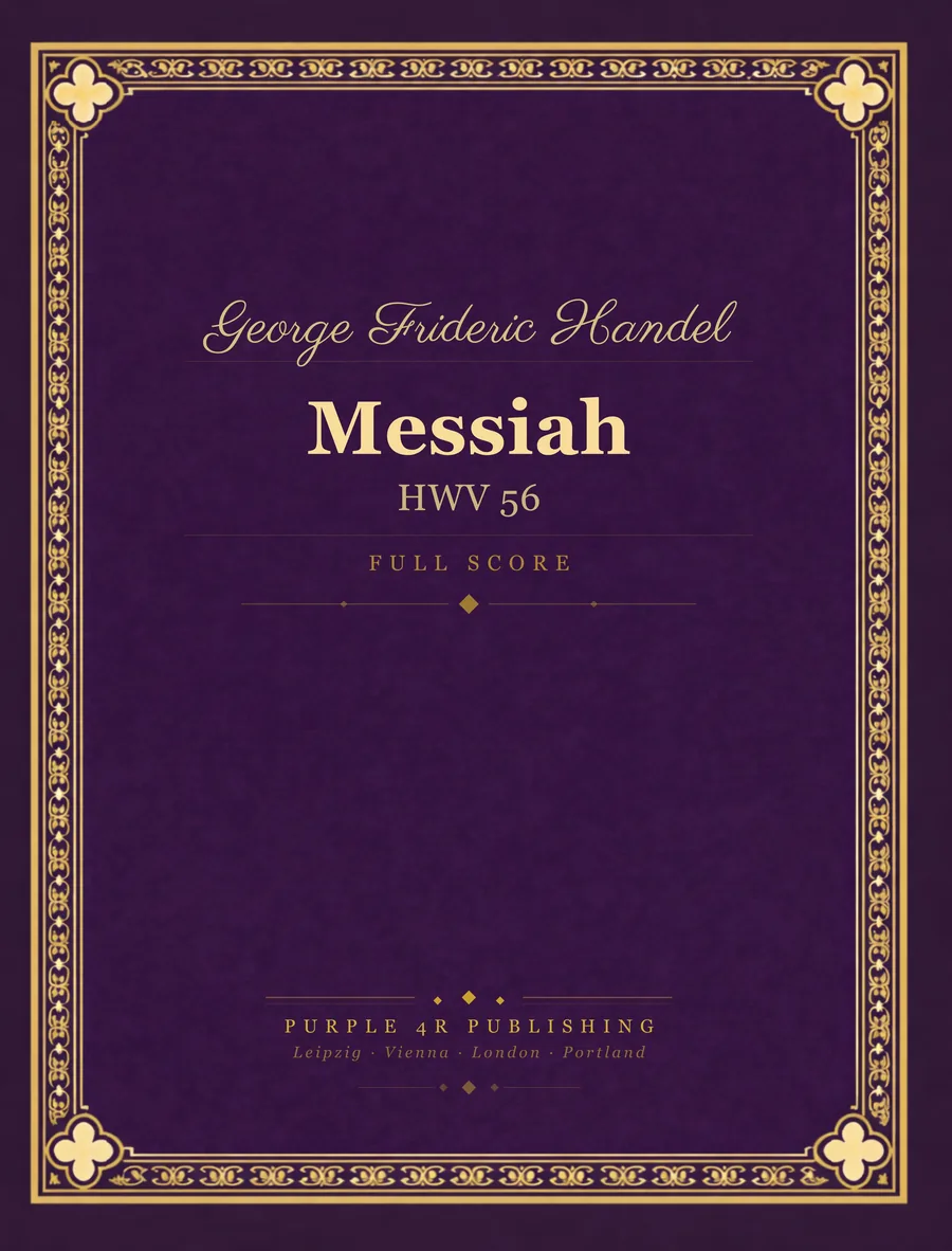 Cover of George Frideric Handel — Messiah