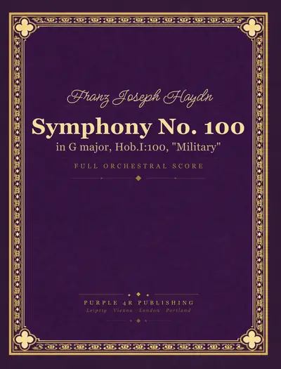 Cover of Franz Joseph Haydn — Symphony No. 100