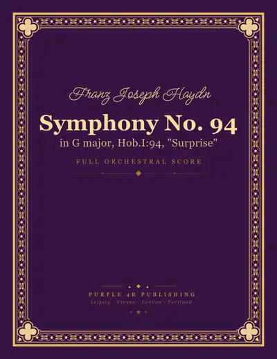 Cover of Franz Joseph Haydn — Symphony No. 94