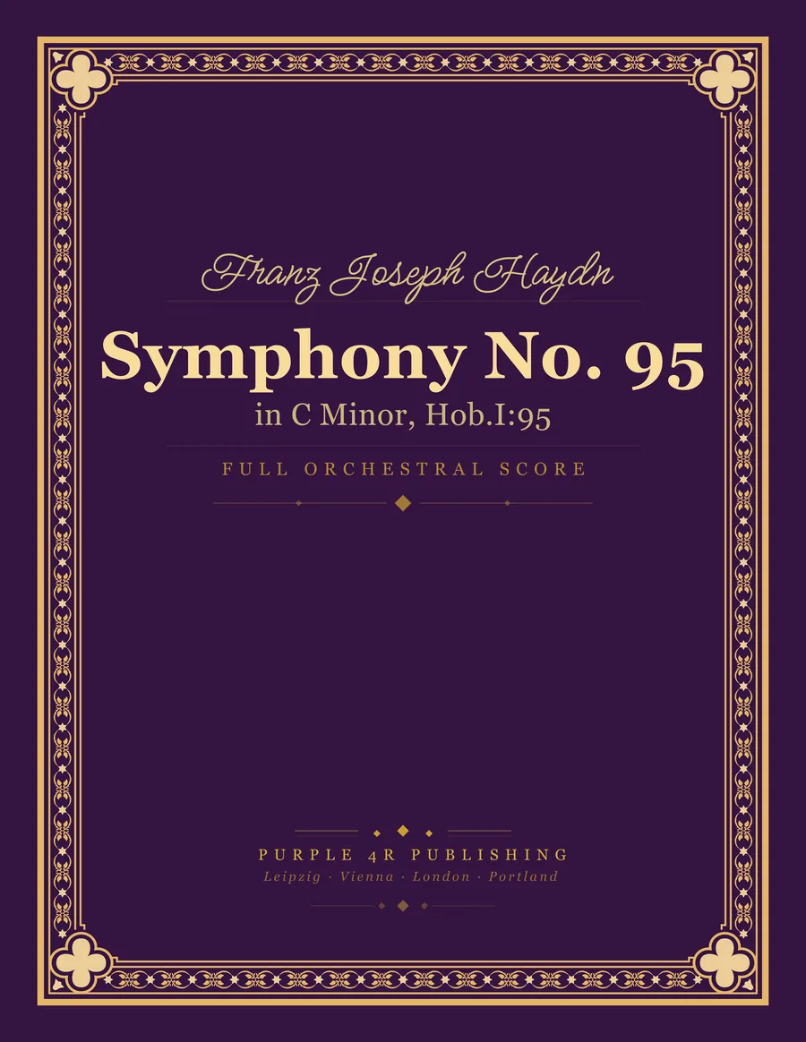 Cover of Franz Joseph Haydn — Symphony No. 95