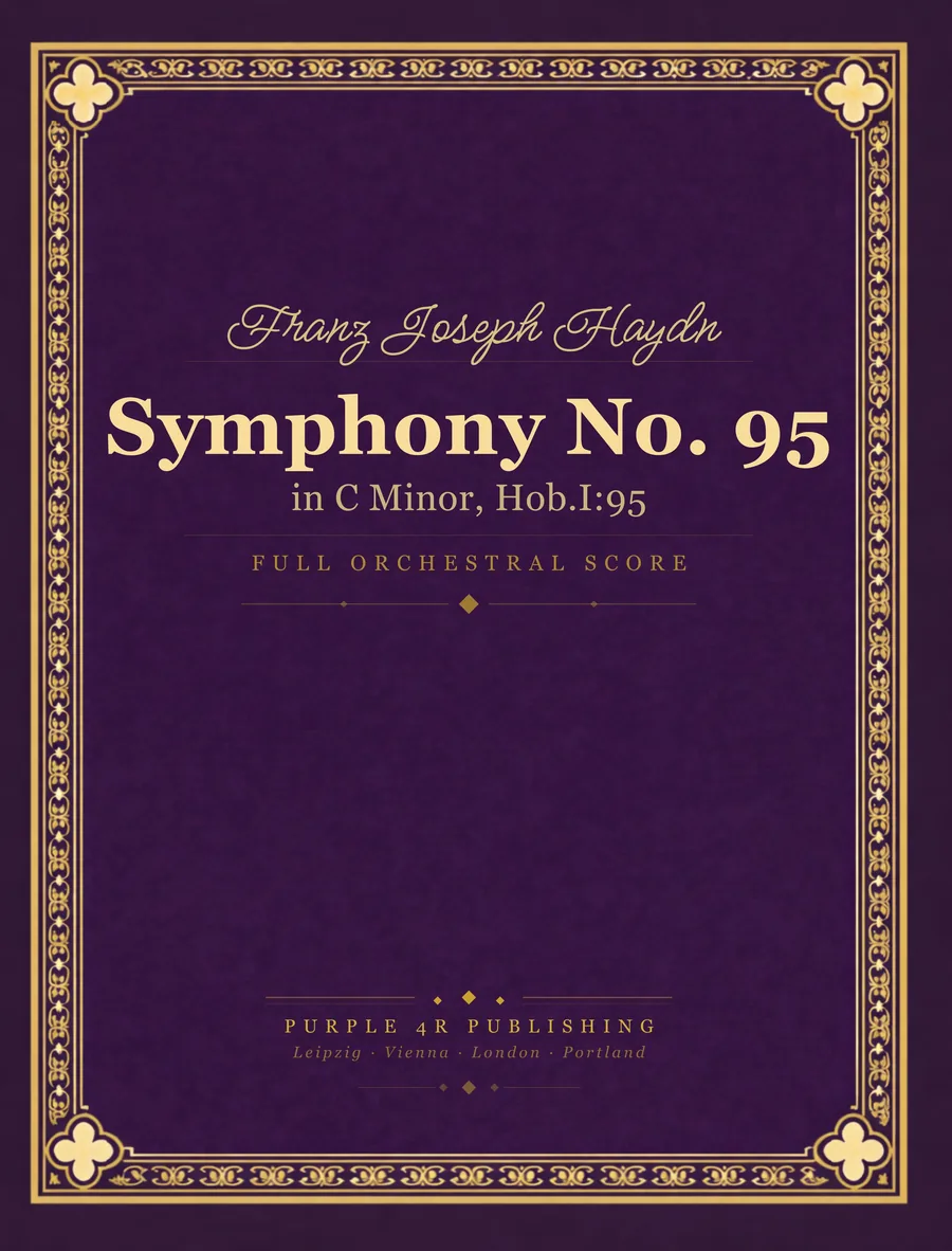 Cover of Franz Joseph Haydn — Symphony No. 95