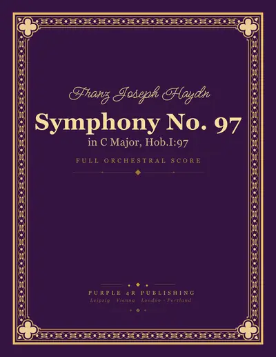 Cover of Franz Joseph Haydn — Symphony No. 97