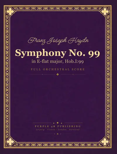 Cover of Franz Joseph Haydn — Symphony No. 99