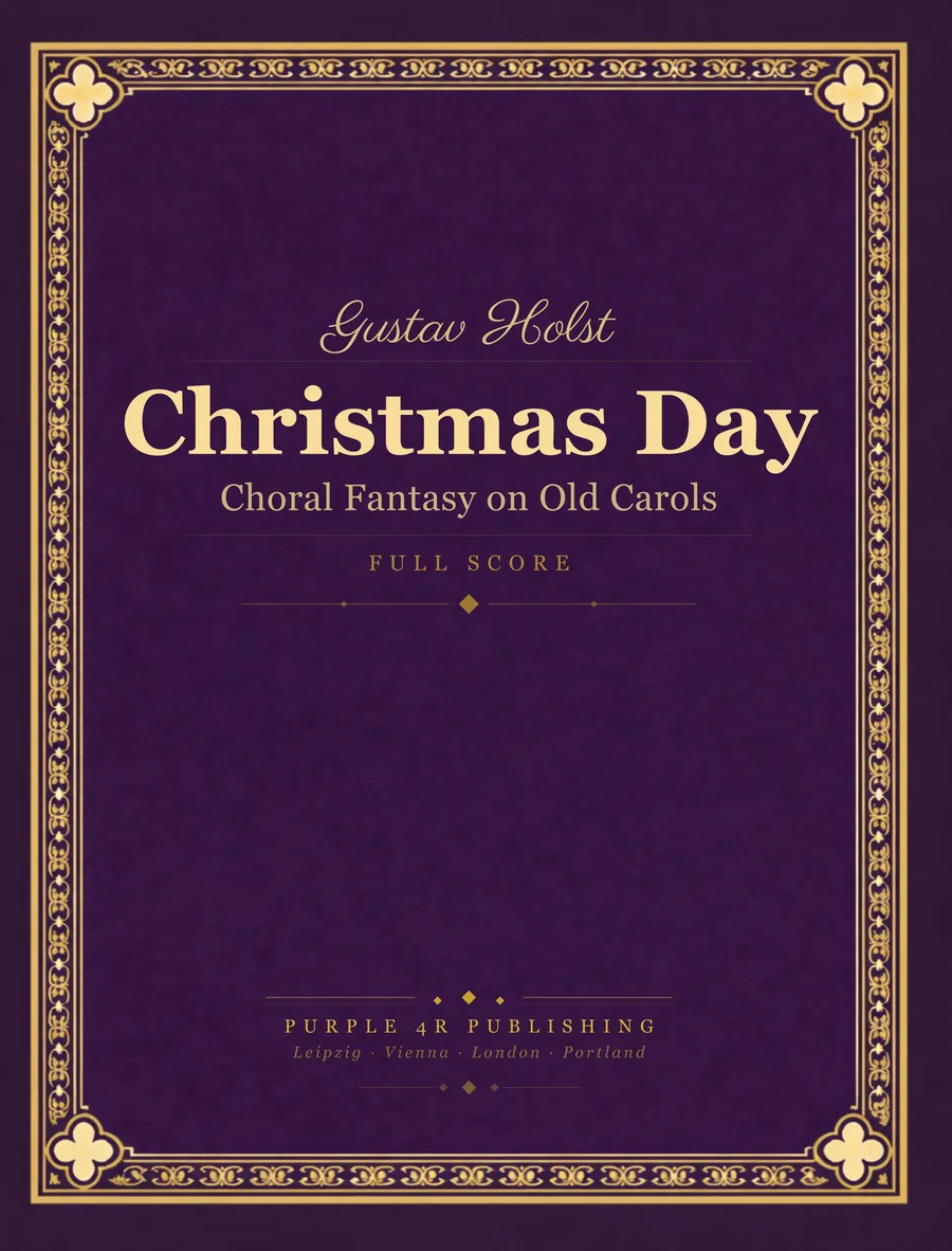 Cover of Gustav Holst — Christmas Day