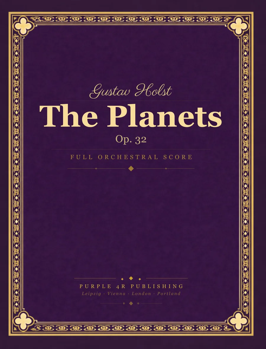 Cover of Gustav Holst — The Planets