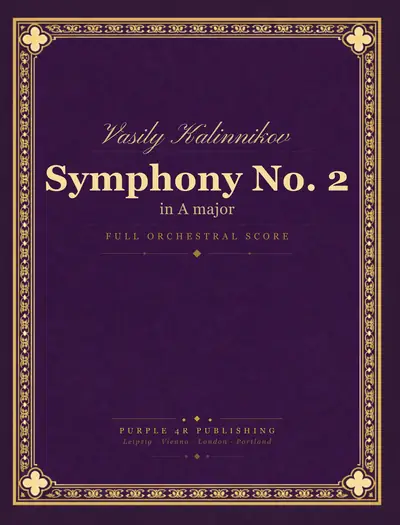 Cover of Vasily Kalinnikov — Symphony No. 2