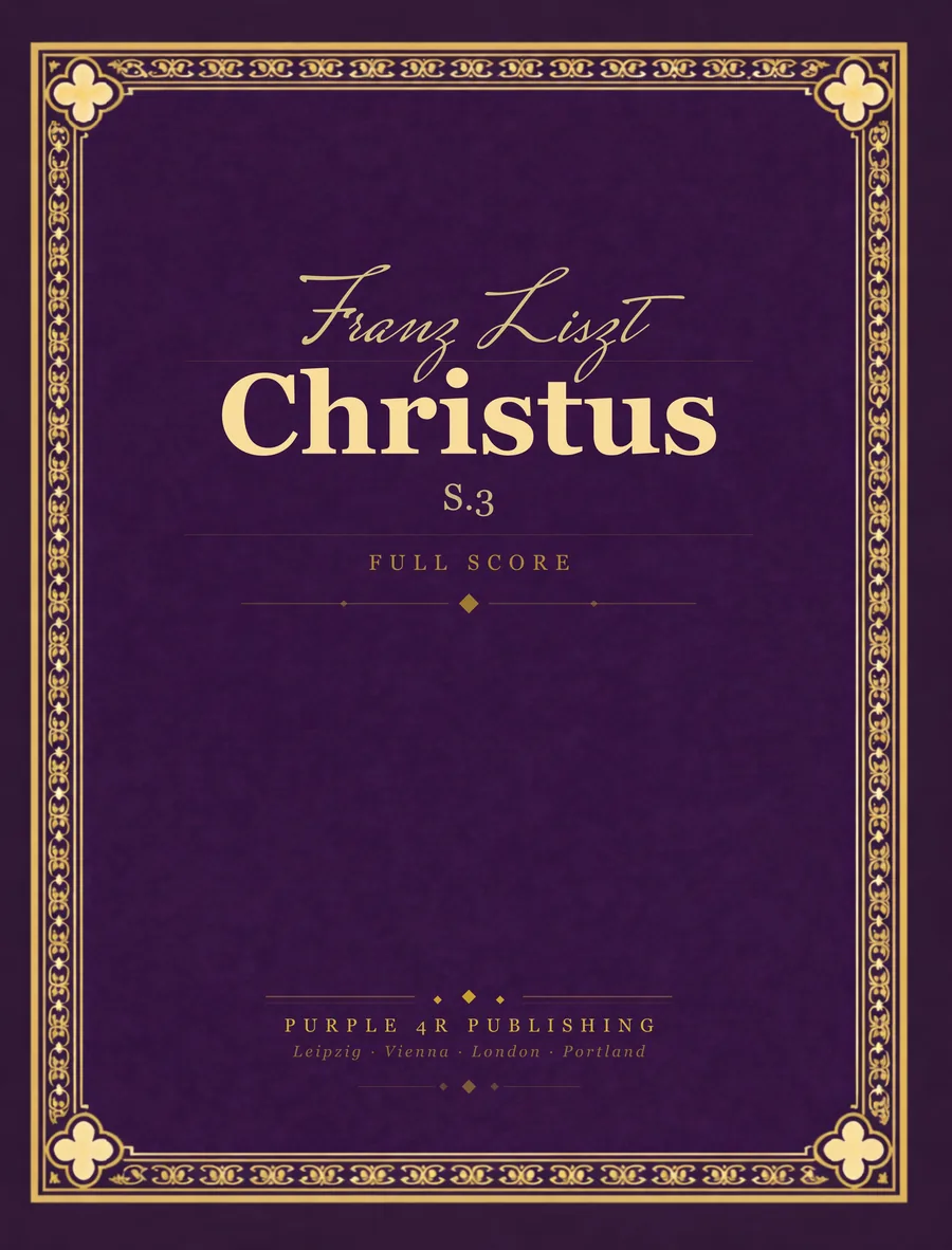 Cover of Franz Liszt — Christus