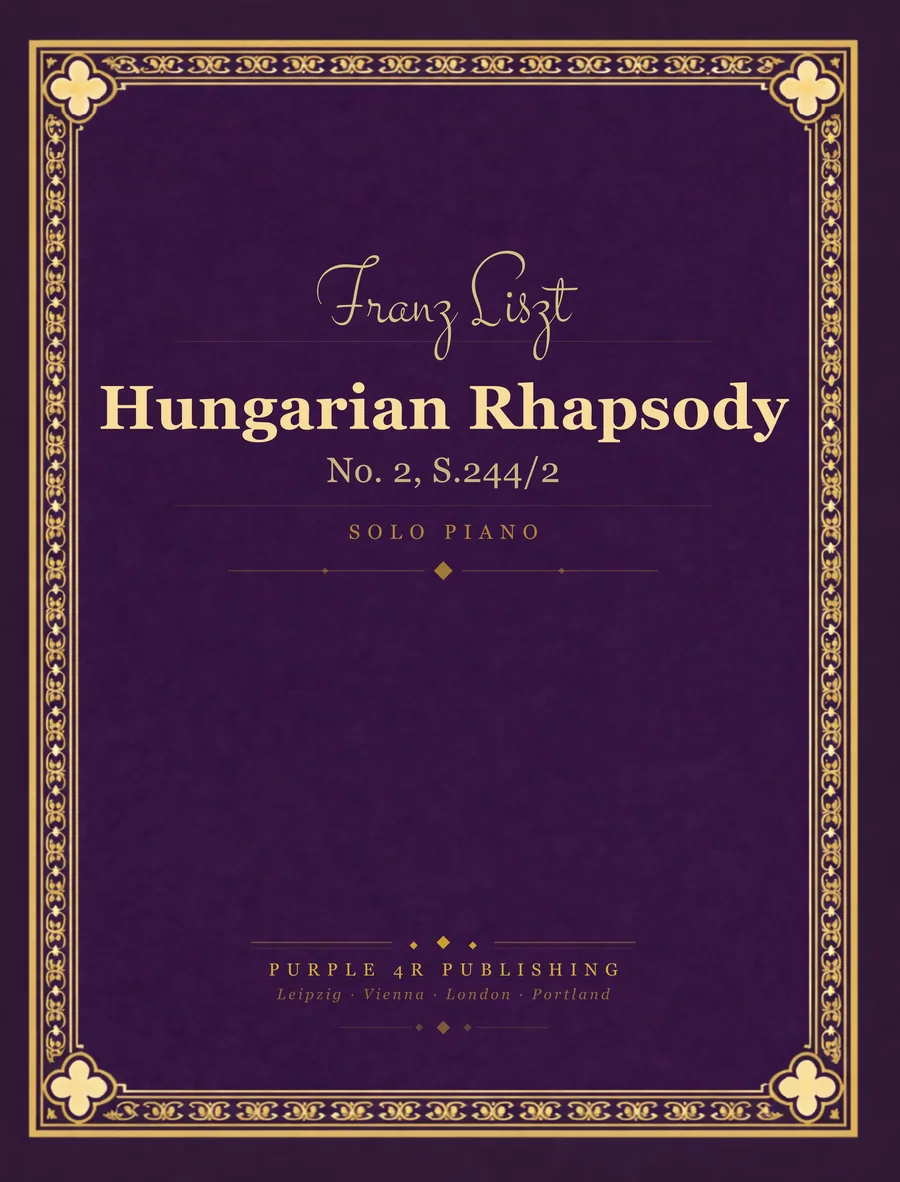 Cover of Franz Liszt — Hungarian Rhapsody