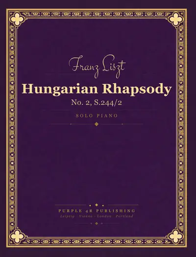 Cover of Franz Liszt — Hungarian Rhapsody