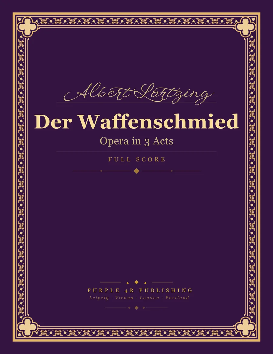 Cover of Albert Lortzing — Der Waffenschmied