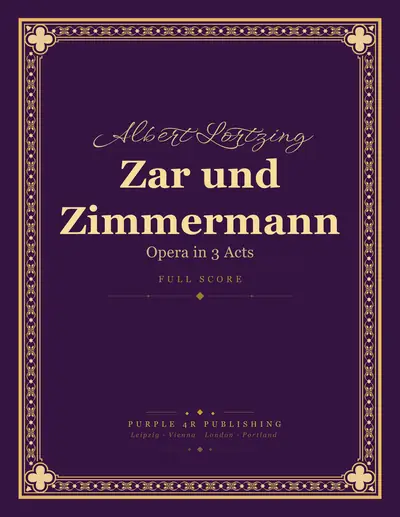 Cover of Albert Lortzing — Zar und Zimmermann