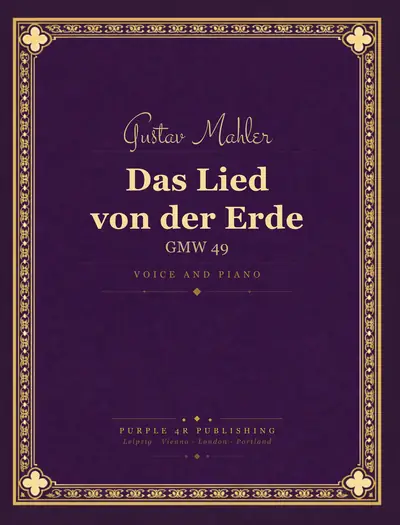 Cover of Gustav Mahler — Das Lied von der Erde