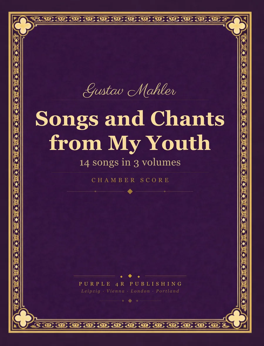 Cover of Gustav Mahler — Songs and Chants from My Youth