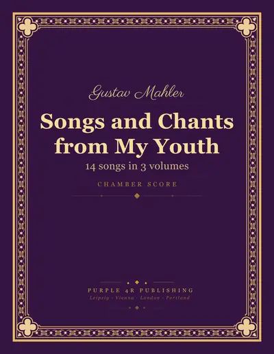 Cover of Gustav Mahler — Songs and Chants from My Youth