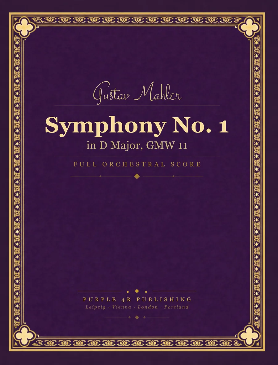 Cover of Gustav Mahler — Symphony No. 1