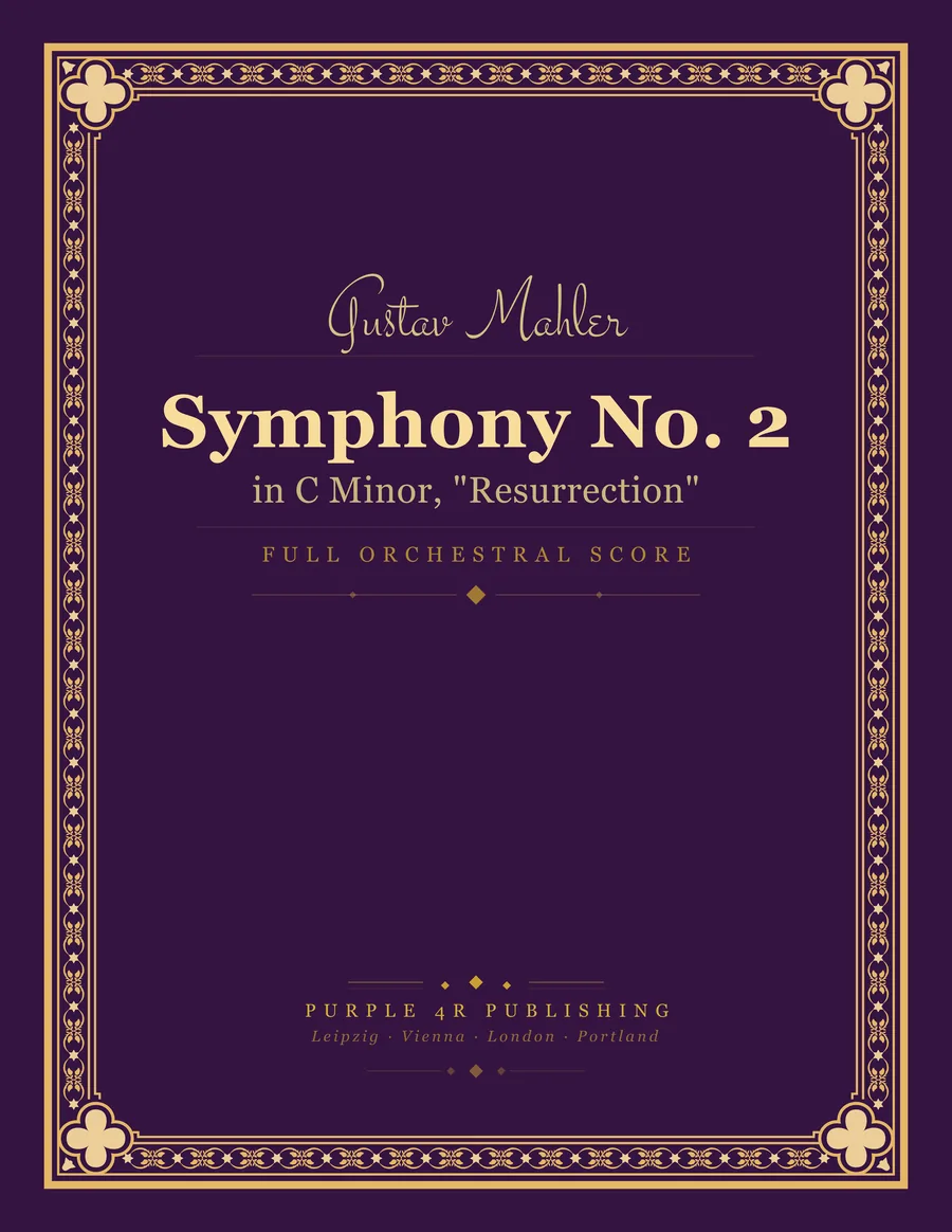 Cover of Gustav Mahler — Symphony No. 2