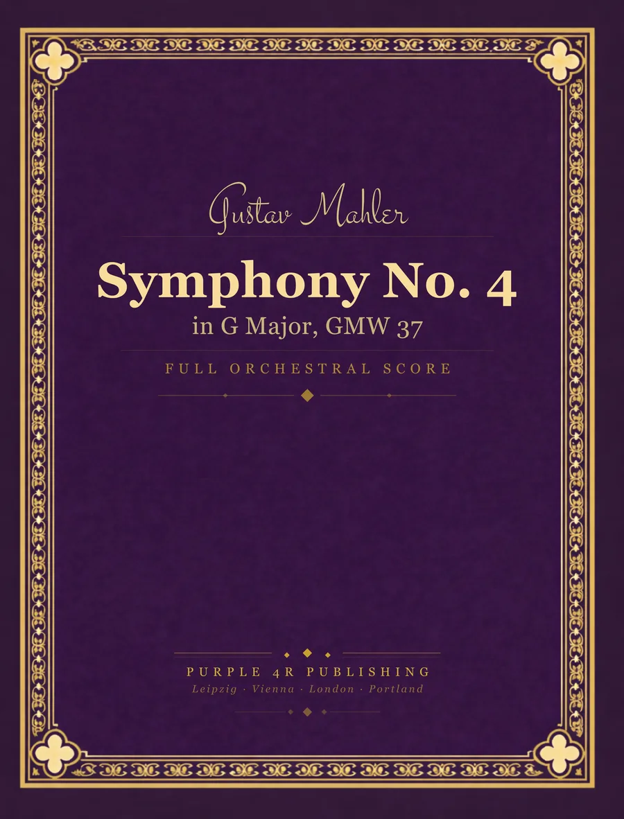 Cover of Gustav Mahler — Symphony No. 4