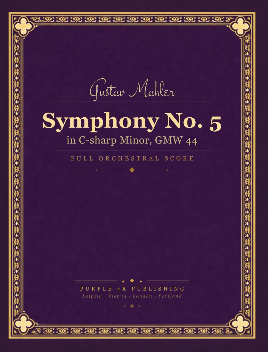 Cover of Gustav Mahler — Symphony No. 5