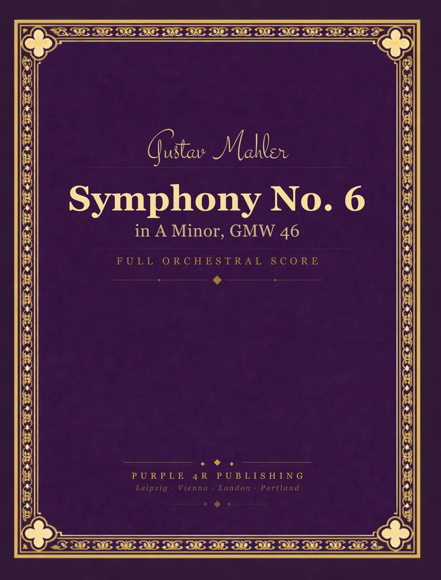 Cover of Gustav Mahler — Symphony No. 6