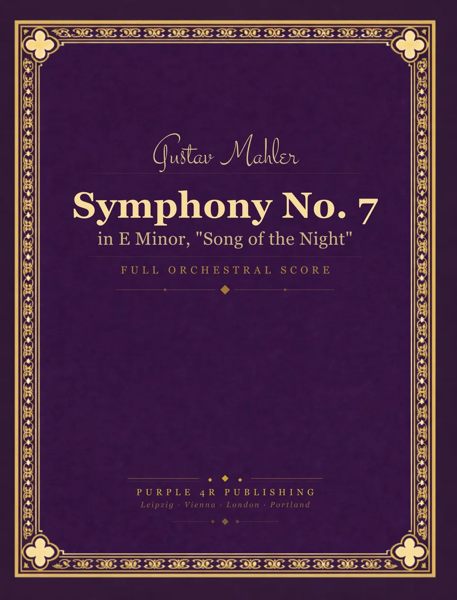Cover of Gustav Mahler — Symphony No. 7