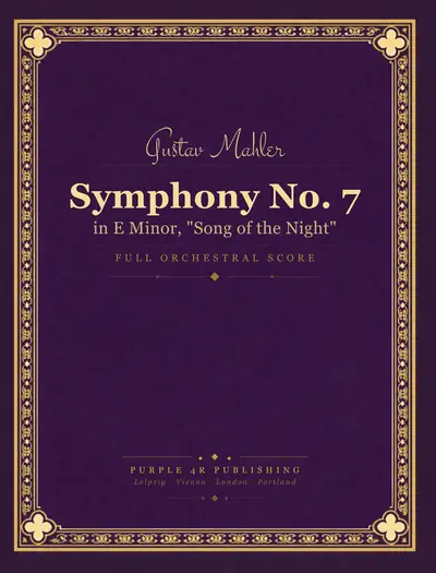 Cover of Gustav Mahler — Symphony No. 7