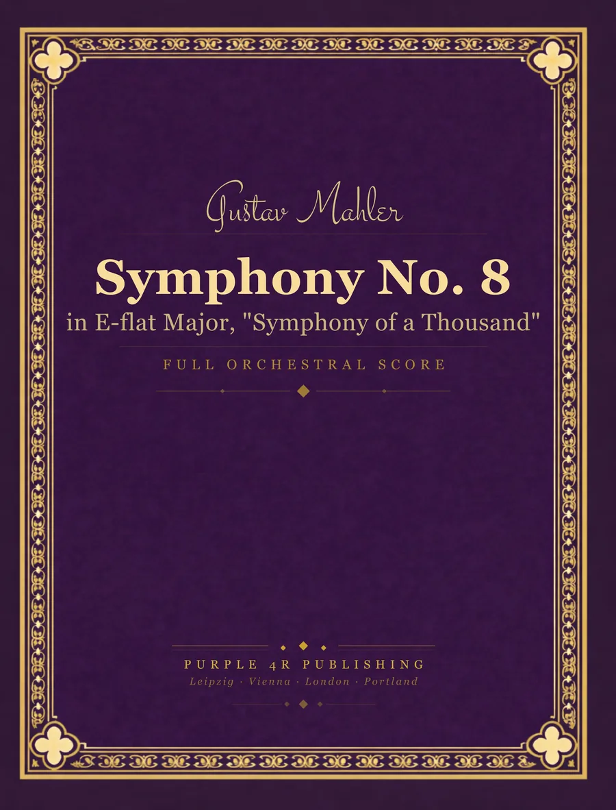 Cover of Gustav Mahler — Symphony No. 8