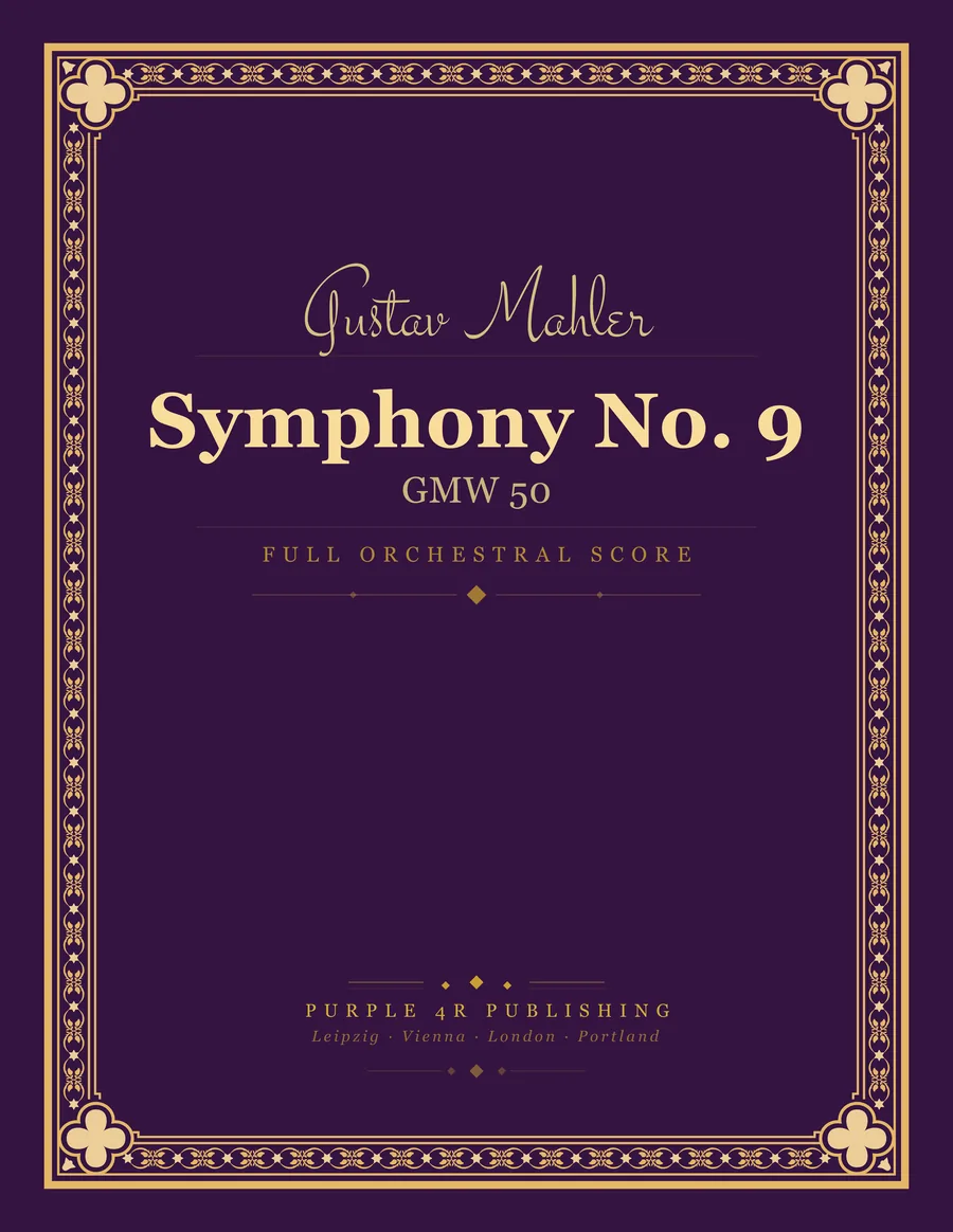 Cover of Gustav Mahler — Symphony No. 9