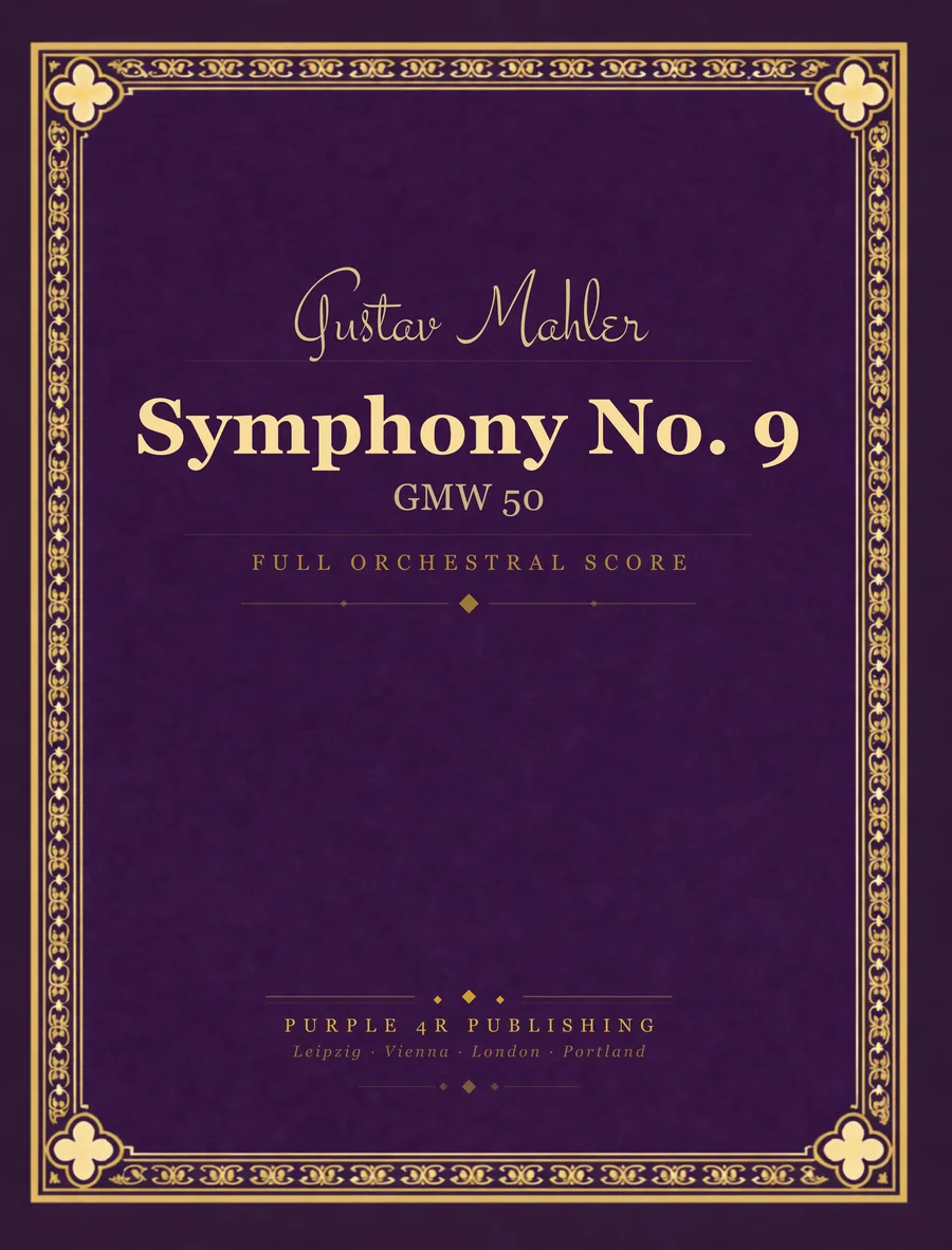 Cover of Gustav Mahler — Symphony No. 9