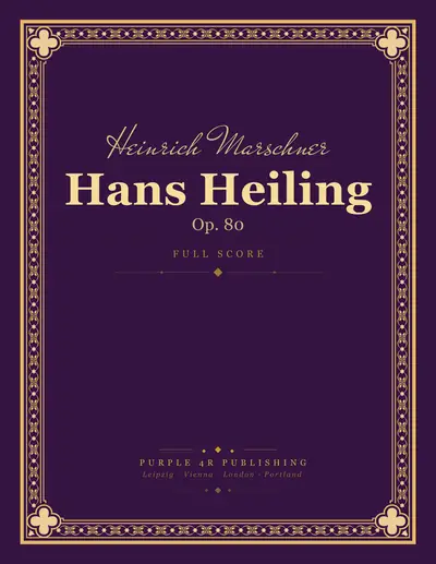 Cover of Heinrich Marschner — Hans Heiling