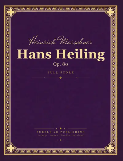 Cover of Heinrich Marschner — Hans Heiling