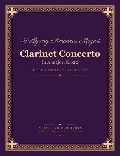 Cover of Wolfgang Amadeus Mozart — Clarinet Concerto