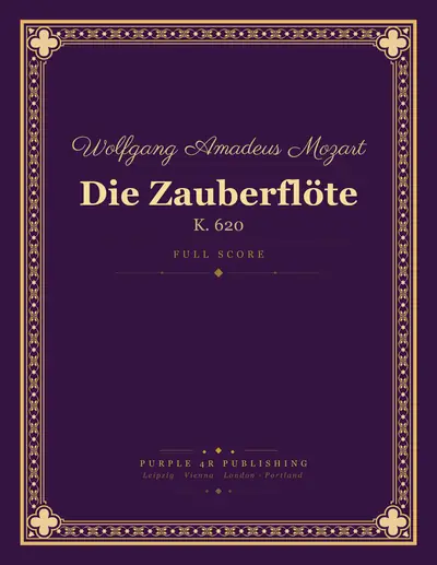 Cover of Wolfgang Amadeus Mozart — Die Zauberflöte