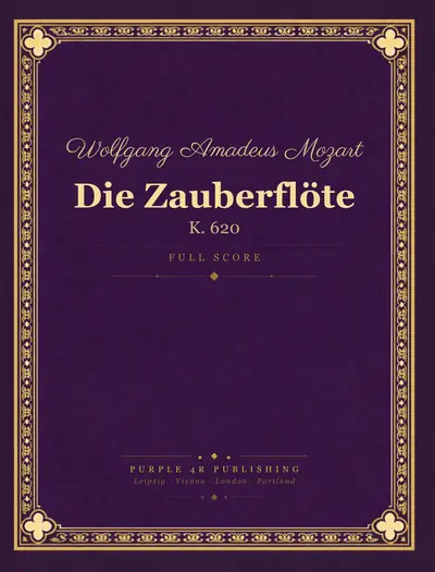 Cover of Wolfgang Amadeus Mozart — Die Zauberflöte