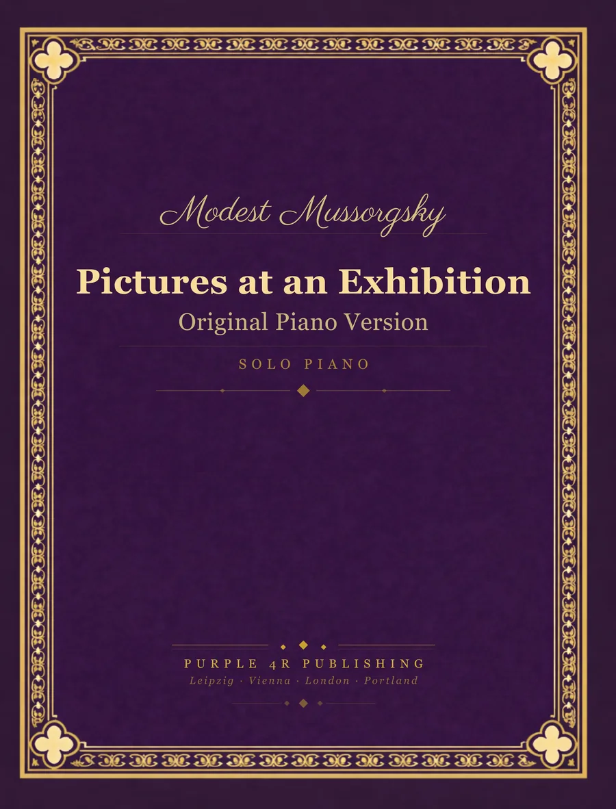 Cover of Modest Mussorgsky — Pictures at an Exhibition