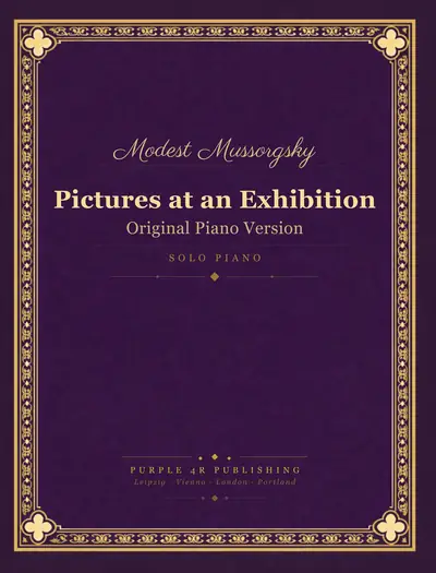 Cover of Modest Mussorgsky — Pictures at an Exhibition