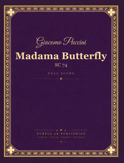 Cover of Giacomo Puccini — Madama Butterfly