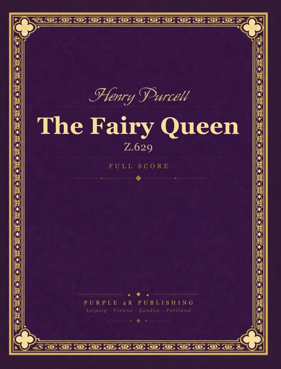 Cover of Henry Purcell — The Fairy Queen