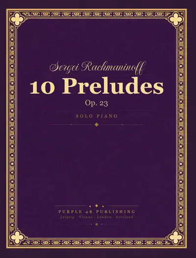 Cover of Sergei Rachmaninoff — 10 Preludes