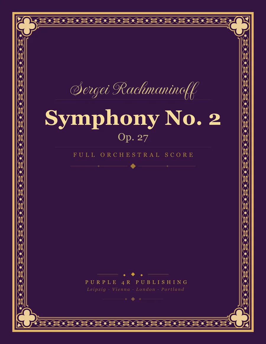 Cover of Sergei Rachmaninoff — Symphony No. 2