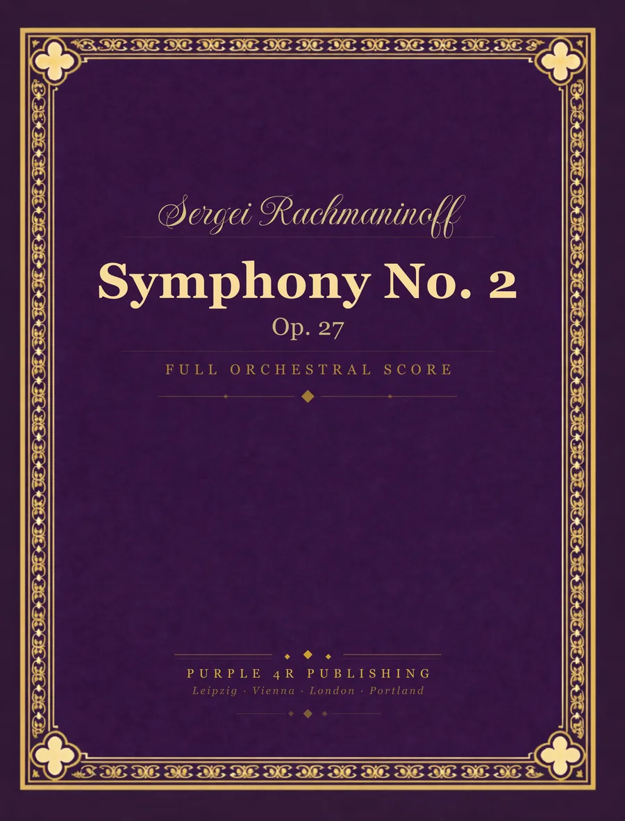 Cover of Sergei Rachmaninoff — Symphony No. 2