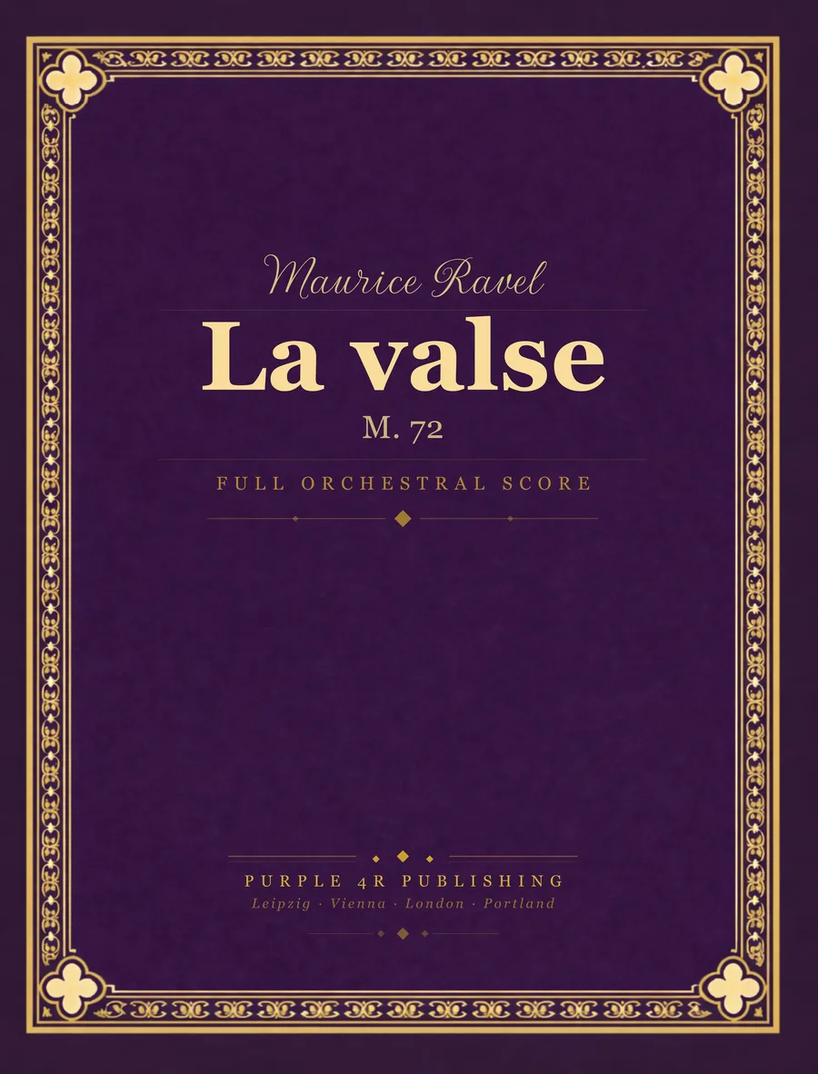 Cover of Maurice Ravel — La valse