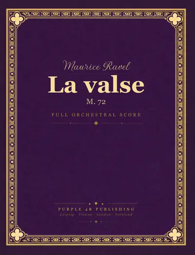 Cover of Maurice Ravel — La valse