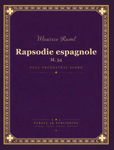 Cover of Maurice Ravel — Rapsodie espagnole