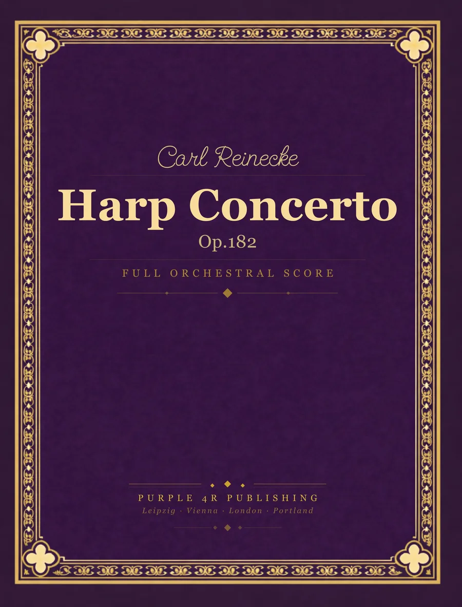 Cover of Carl Reinecke — Harp Concerto